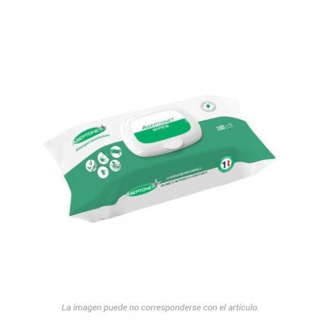 TOALLITAS ASEPTONET FLOW-PACK 100u.
