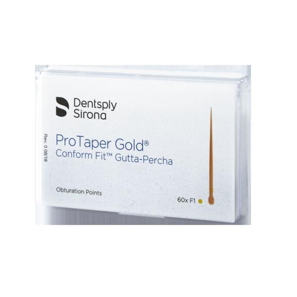 GUTAPERCHA PROTAPER GOLD CONFORM FIT F1 – Punte DENTSPLY 60u