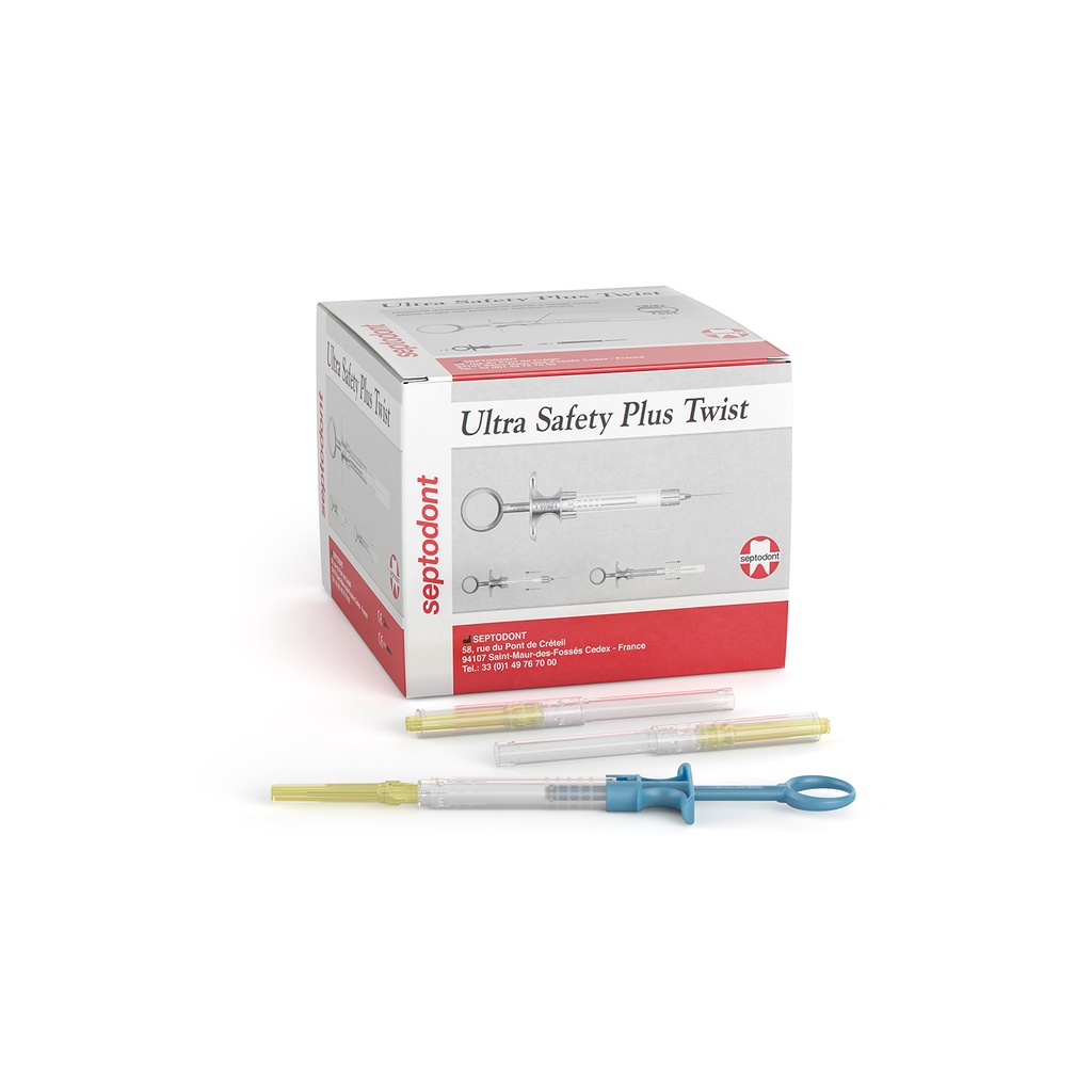 ULTRA SAFETY PLUS TWIST 30G x 25ml 100 ud