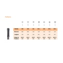 333L FG CARB.TUNGS. – Fresa periforme de carburo de tungsteno MIDWEST (5 uds)