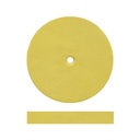 6562 MIRACLE GOLD Rueda silicona 22x3.1mm, 100u. DEDECO