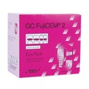 GC FUJI CEM 2 SL ECO PACK – Cemento ionómero de vidrio reforzado resina