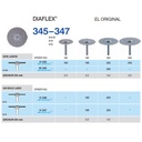 H345-220 PM – Disco diamantado Diaflex para separación, 22mm, HORICO