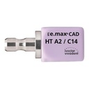 IPS e.MAX CAD HT A2 C14 – Lítium-diszilikát blokkok, 5 darab