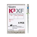 K3 XF FILE .35/.04 21mm – Lima rotatoria NiTi para endodoncia Kerr (6 uds.)