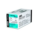 PSN7343S SUTURA T4,SEDA 3-0 – Sutura de seda negra, no absorbible, aguja T4, Hu-Friedy, 12 uds.