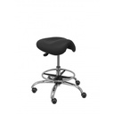 Taburete para clinica dental (SIN RESPALDO) – Sgabello girevole ergonomico, nero