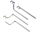 XCP STAINLESS STEEL INDICATOR ARM ANTERIOR (AZUL) – Brazo indicador