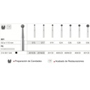 INTENSIV 801 FG – Fresa de diamante bola grano supergrueso 6 uds