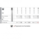 INTENSIV 813 FG Cono Invertido – Fresa diamante grano medio Intensiv